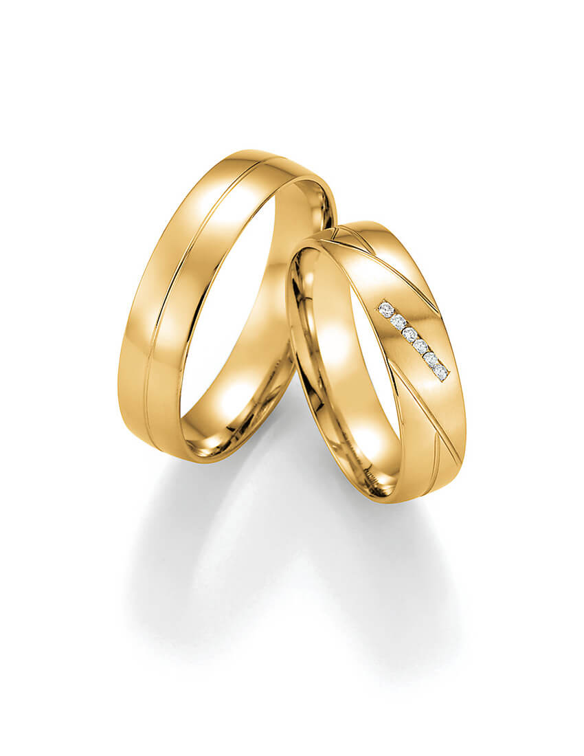 Eheringe Gelbgold ab 649,- € pro Paar